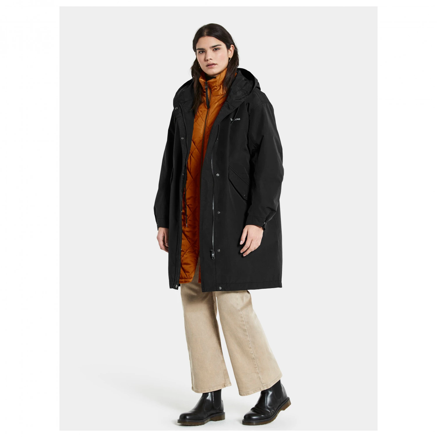 DIDRIKSONS Women's Gabriella Parka - Coat 5 DIDRIKSONS Women's Gabriella Parka - Coat - Image 3