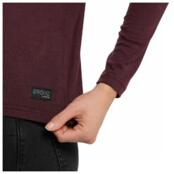 Stoic Women's Merino180 MMXX.Linköping L/S - Merino Shirt 14 Stoic Women's Merino180 MMXX.Linköping L/S - Merino Shirt -Rab Store stoic womens merino180 mmxxlinkoeping l s merino shirt detail 6
